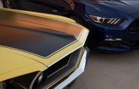 1969 Boss и 2015 Mustang GT. Отец и сын.