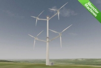 Машины-монстры: Компания Vestas запустила первую в мире турбину ветрогенератора с 12 лопастями