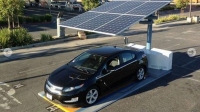 В Сан-Франциско строят бесплатные солнечные зарядные станции для электрокаров